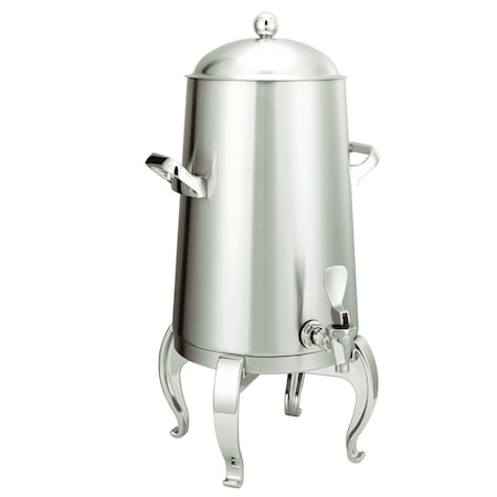 Service Ideas Flame Free Thermo-Urn Brushed Stainless Regal Style Vacuum Insulated Urn, 3 Gallon URN30VBSRG
